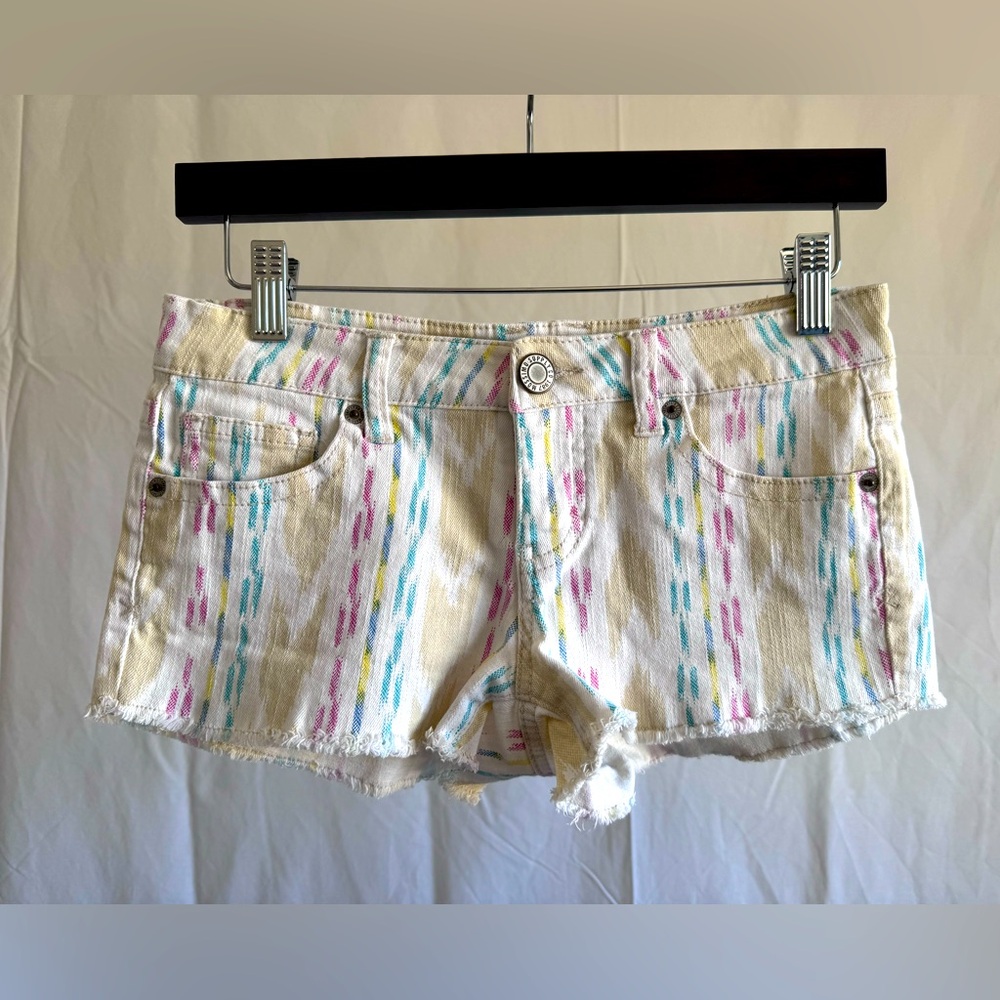 Mossimo Supply Co. Striped Denim Shorts
